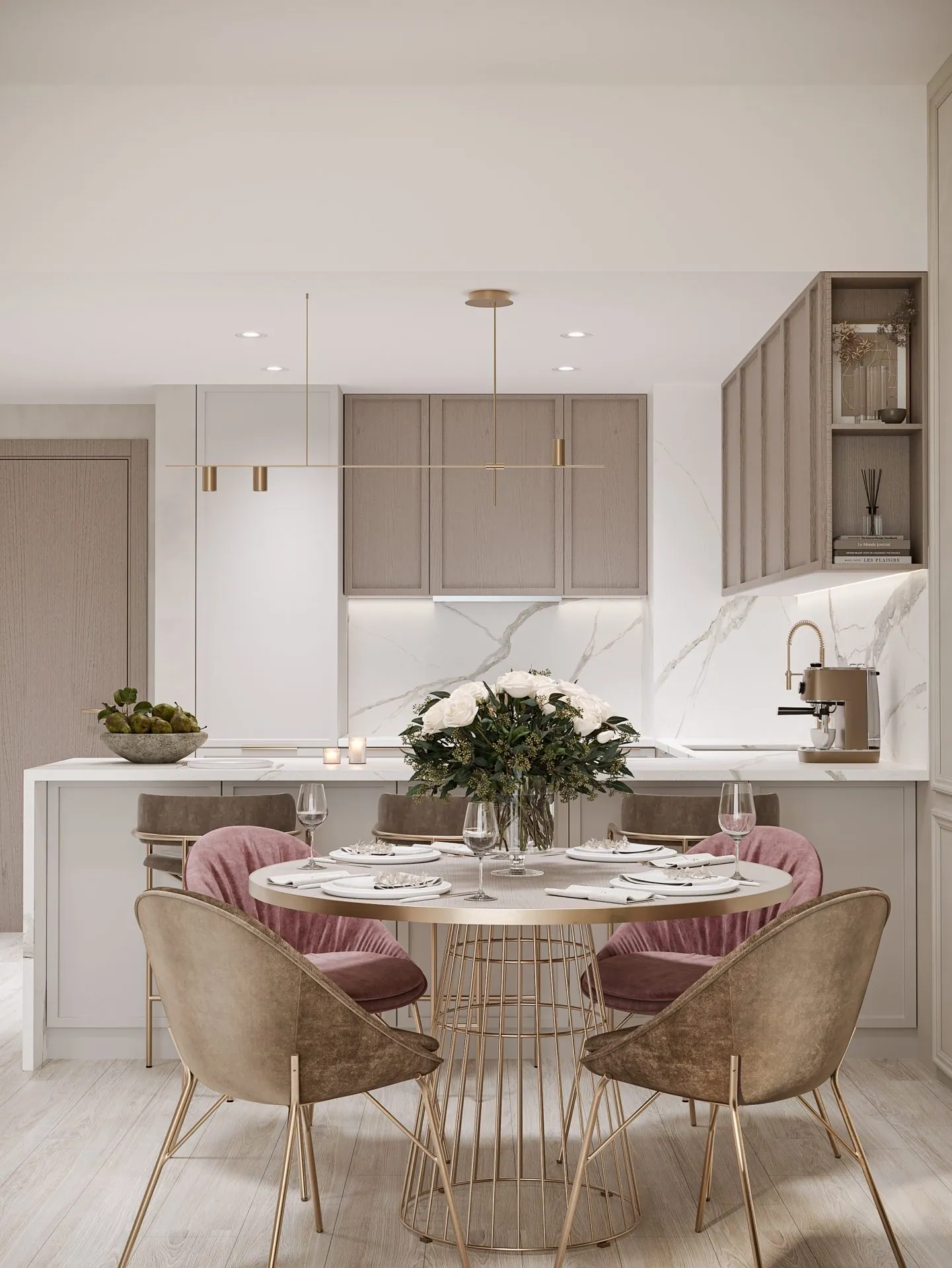 Q Gardens Lofts interior in Jumeirah Village Circle, Dubai