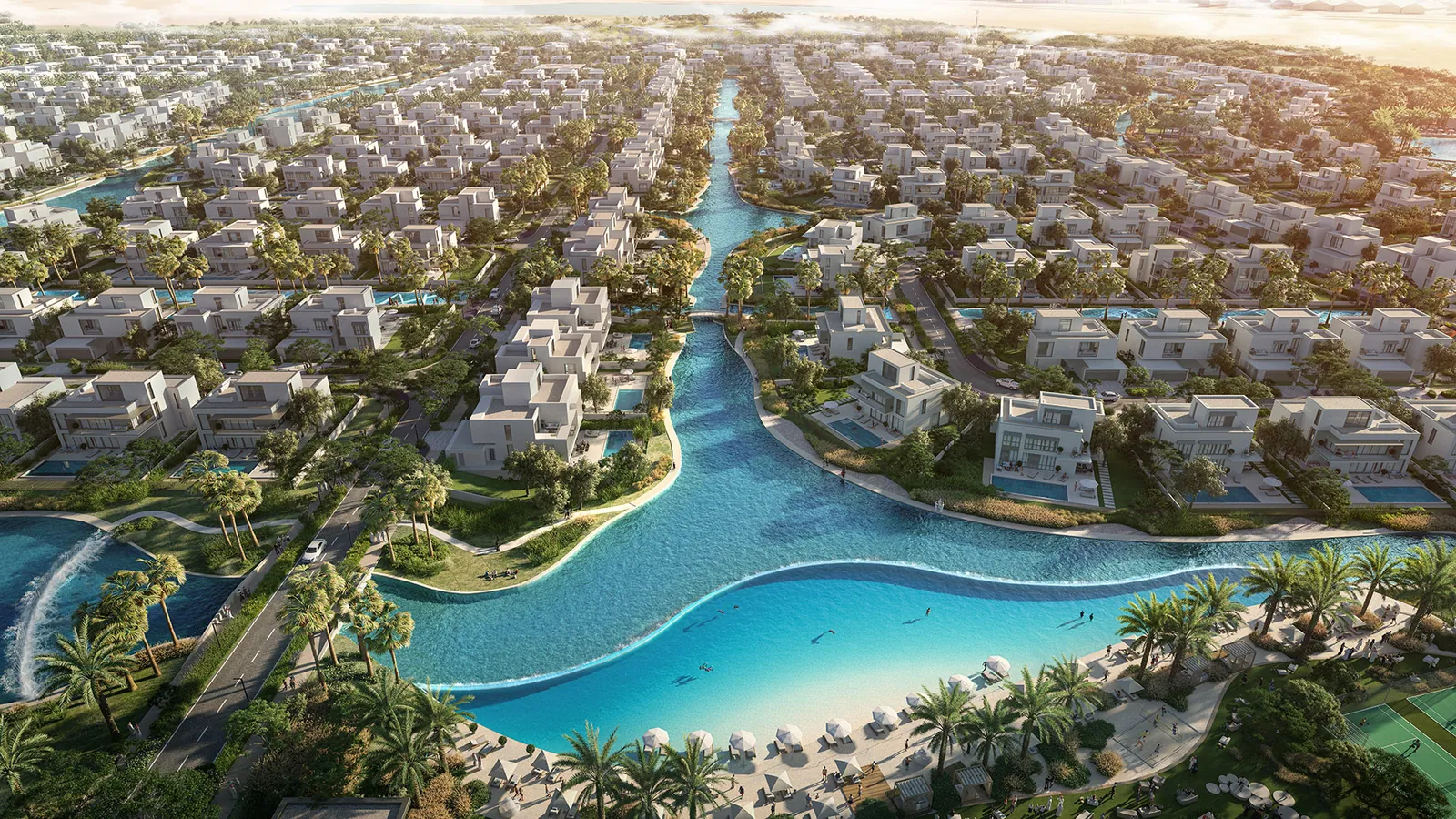 Rivana The Valley interior in Dubailand, Dubai