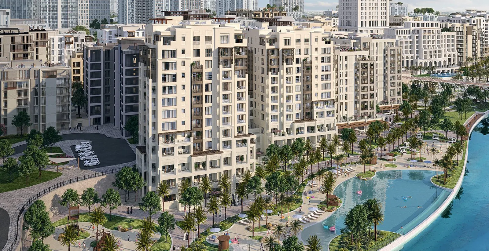 Savanna residential complex in Creek Harbour, Dubai