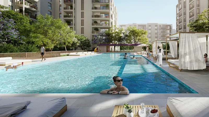 Savanna amenities in Creek Harbour, Dubai