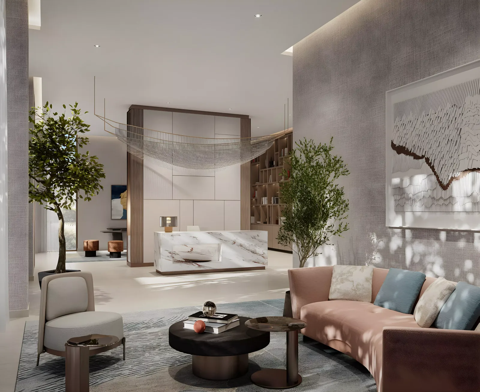 Savanna amenities in Creek Harbour, Dubai