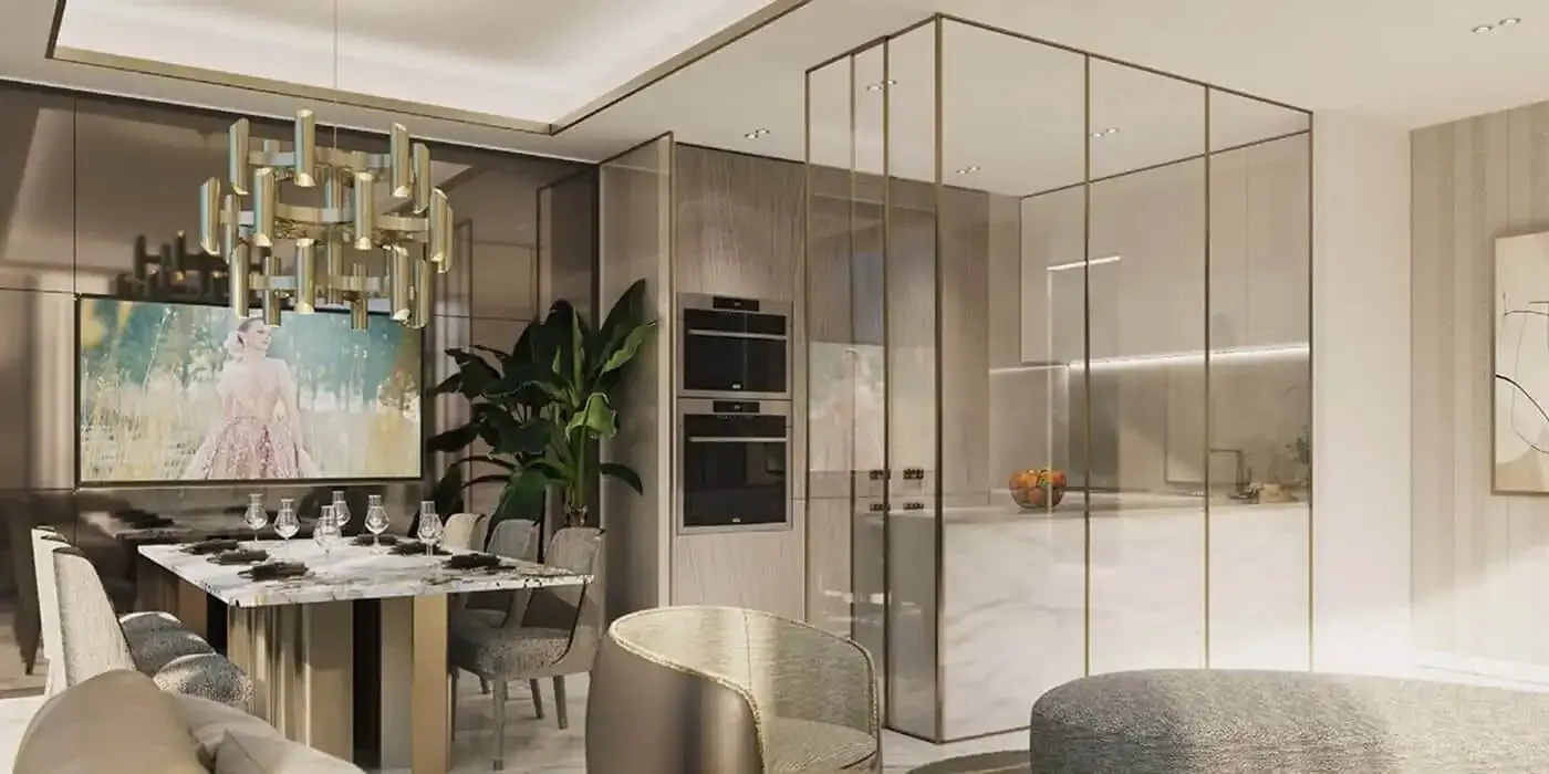 Senses Jade at the Fields interior in Mohammed Bin Rashid City, Dubai
