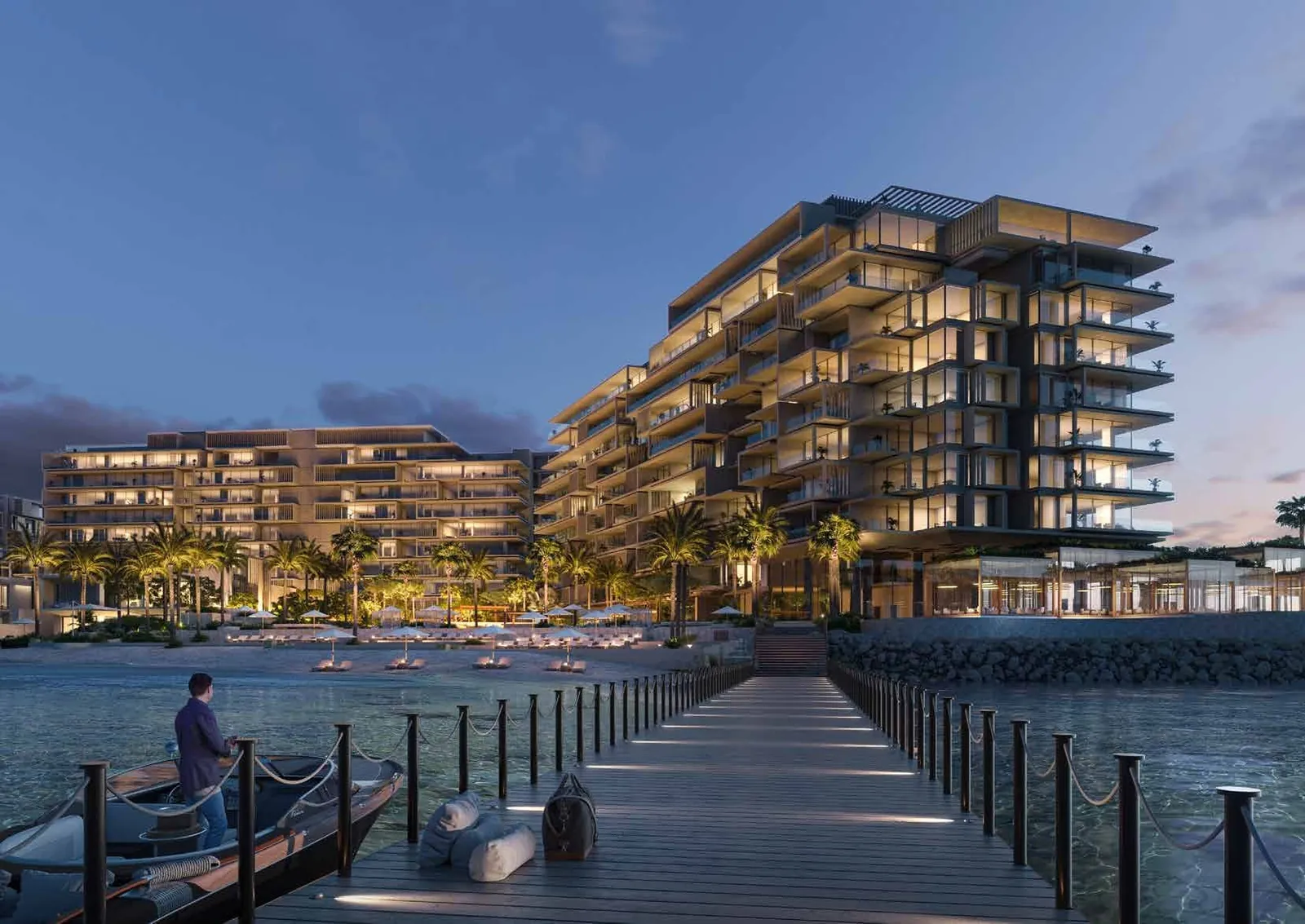 Six Senses residential complex in Palm Jumeirah, Dubai