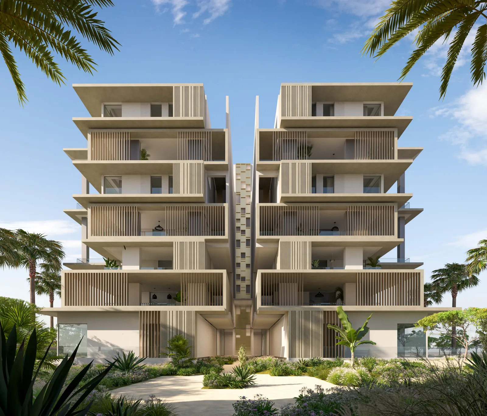 Six Senses residential complex in Palm Jumeirah, Dubai