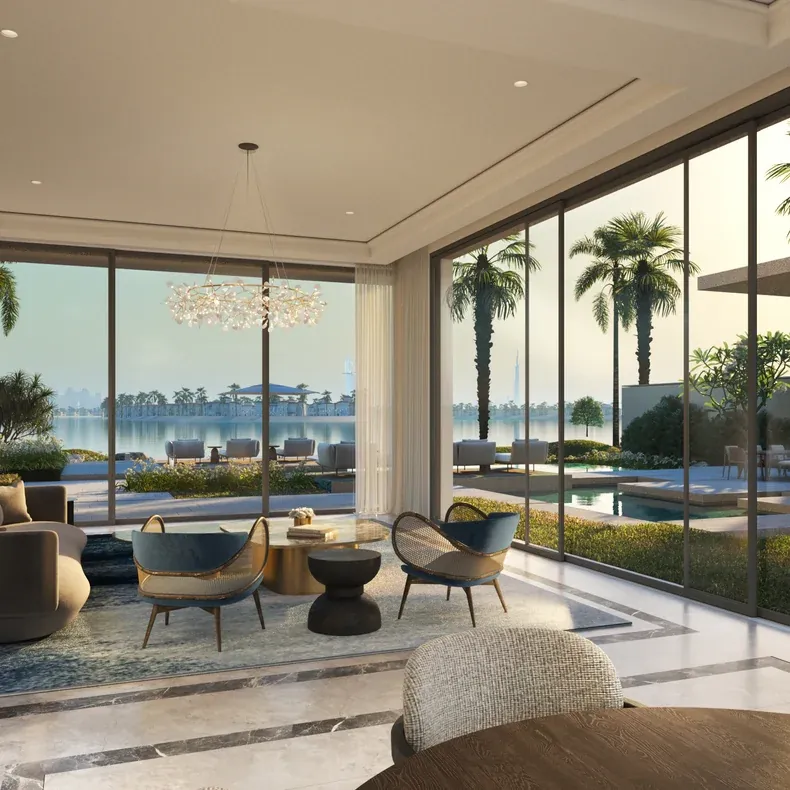 Six Senses interior in Palm Jumeirah, Dubai