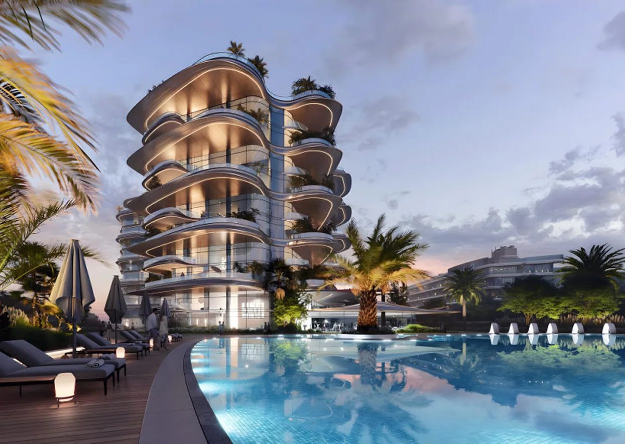 SLS Residences the Palm residential complex in Palm Jumeirah, Dubai