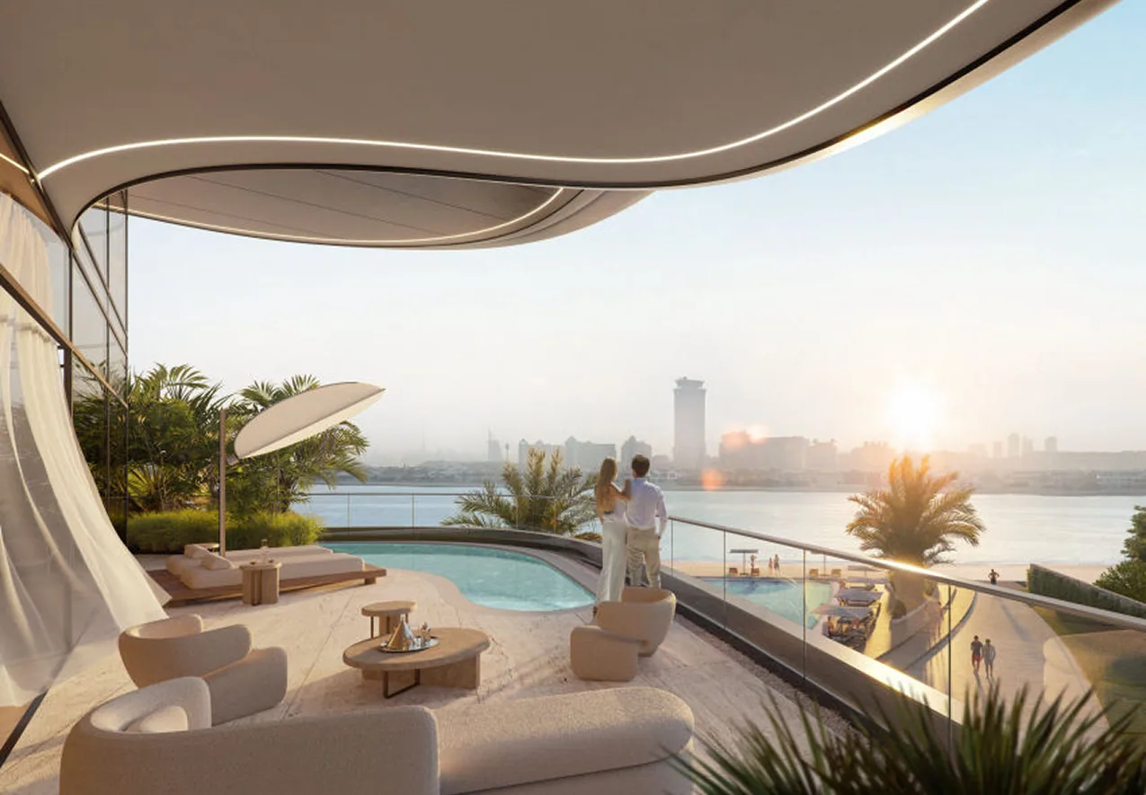 SLS Residences the Palm residential complex in Palm Jumeirah, Dubai