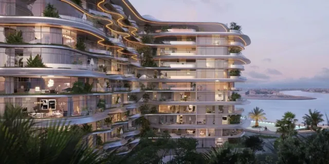 SLS Residences the Palm residential complex in Palm Jumeirah, Dubai