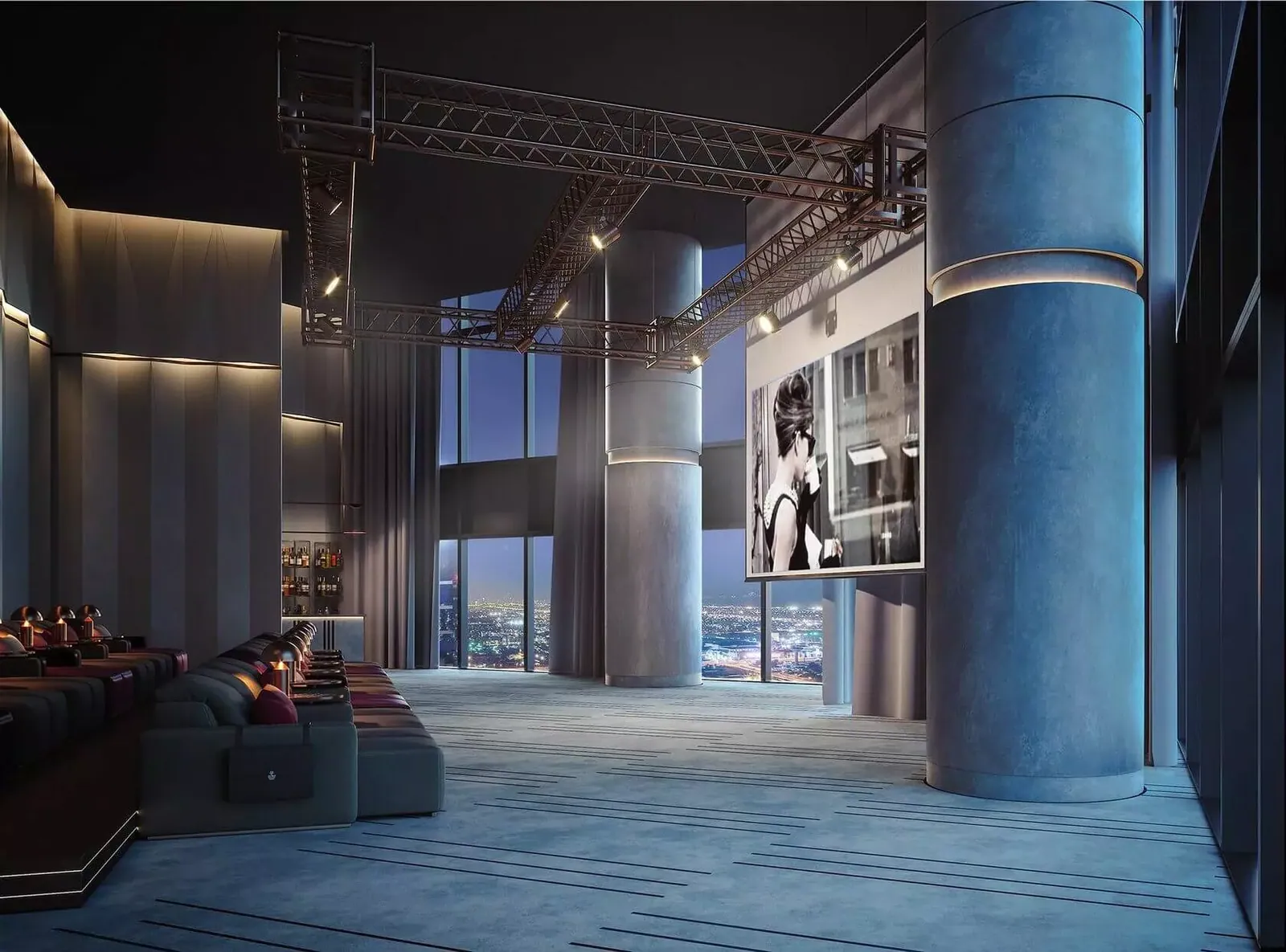 SO Uptown interior in Jumeirah Lake Towers, Dubai