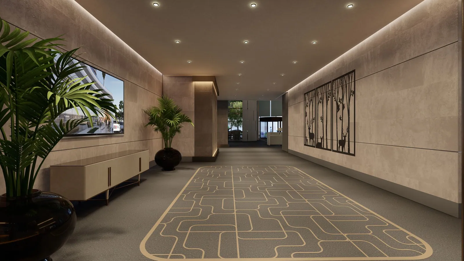 Society House interior in Business Bay, Dubai