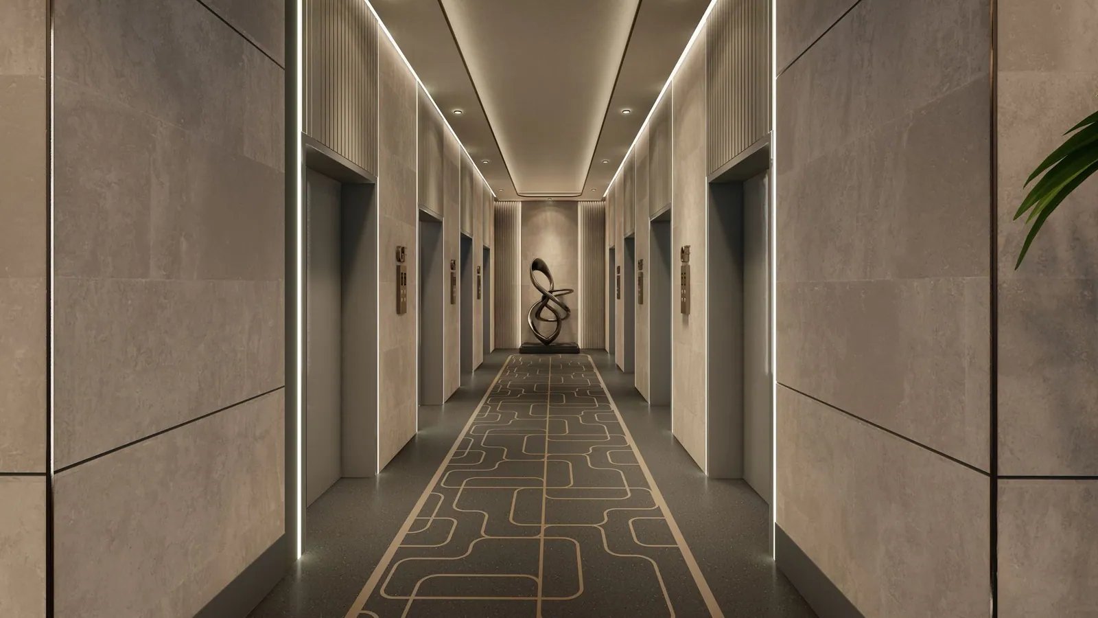 Society House interior in Business Bay, Dubai