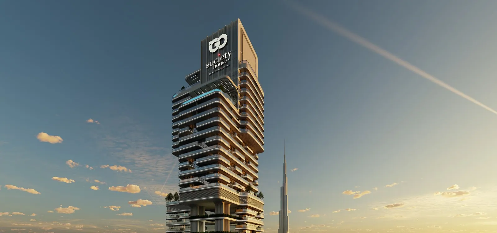 Society House residential complex in Business Bay, Dubai