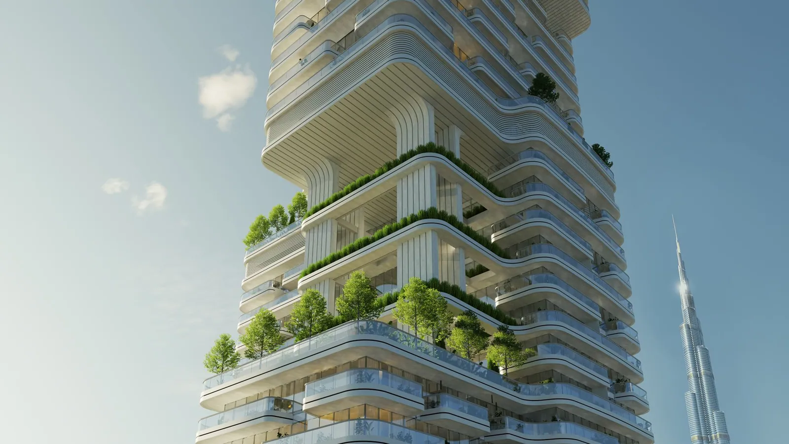 Society House residential complex in Business Bay, Dubai
