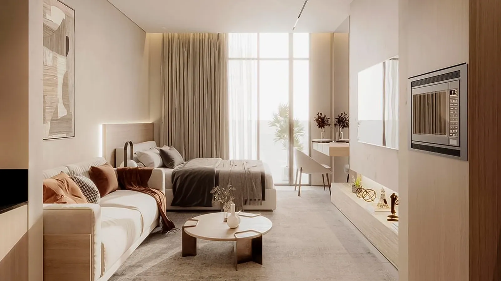 The Autograph interior in Jumeirah Village Circle, Dubai