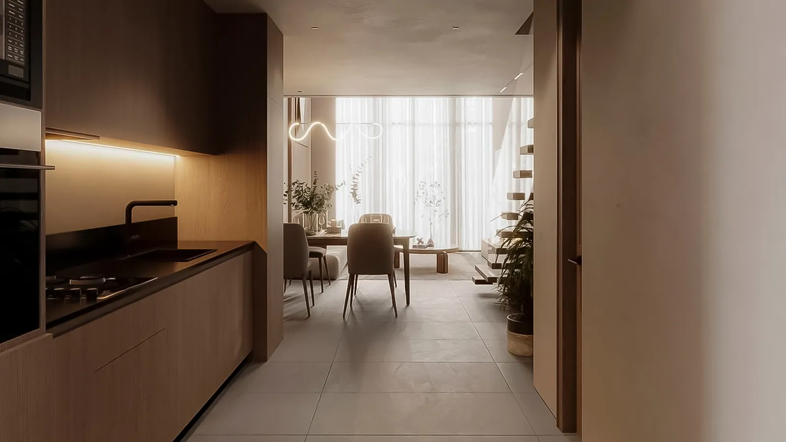 The Autograph interior in Jumeirah Village Circle, Dubai