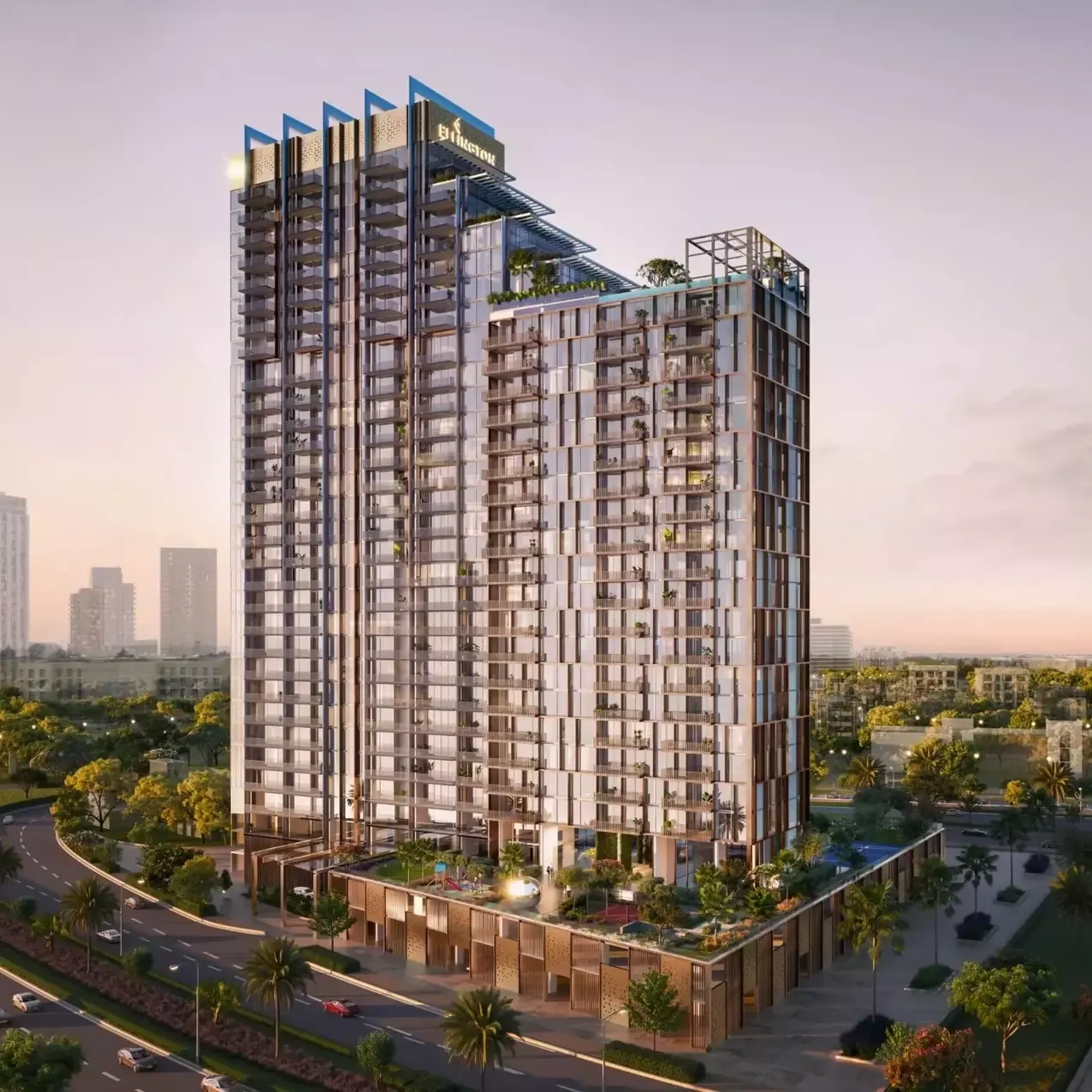 The Highbury residential complex in Mohammed Bin Rashid City, Dubai