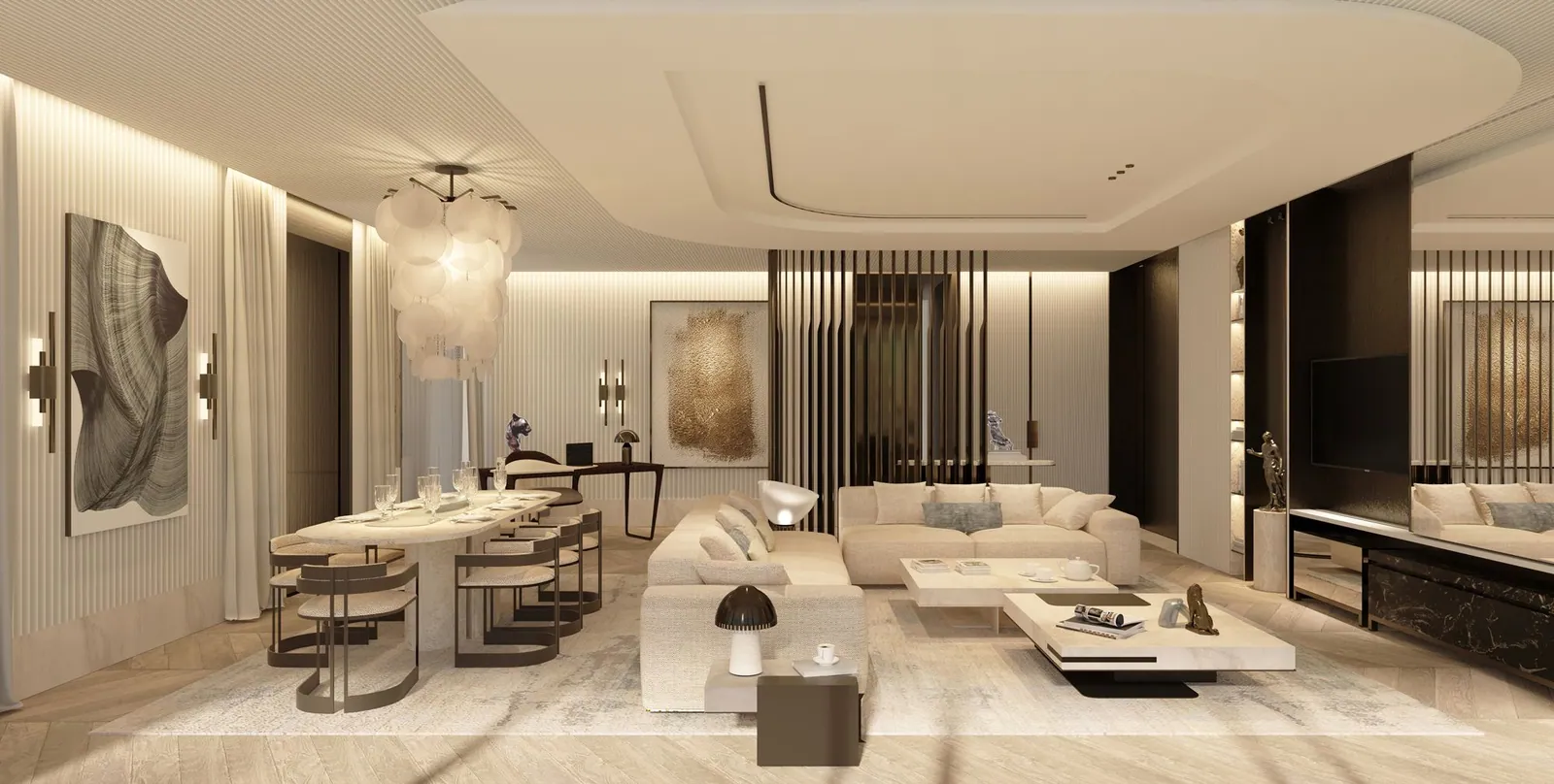 The Ritz-Carlton Residences interior in Business Bay, Dubai