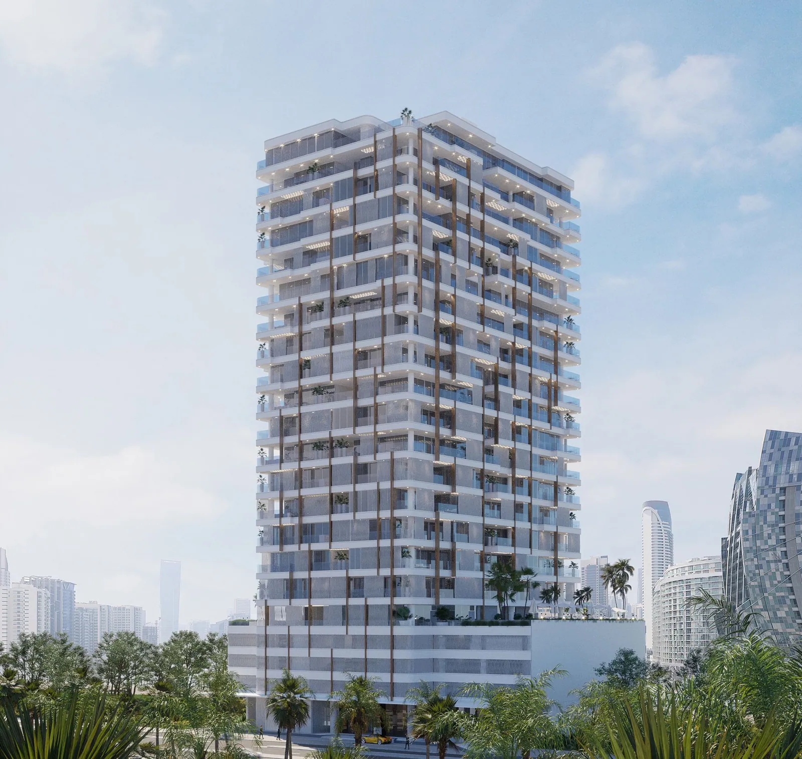 The Ritz-Carlton Residences residential complex in Business Bay, Dubai