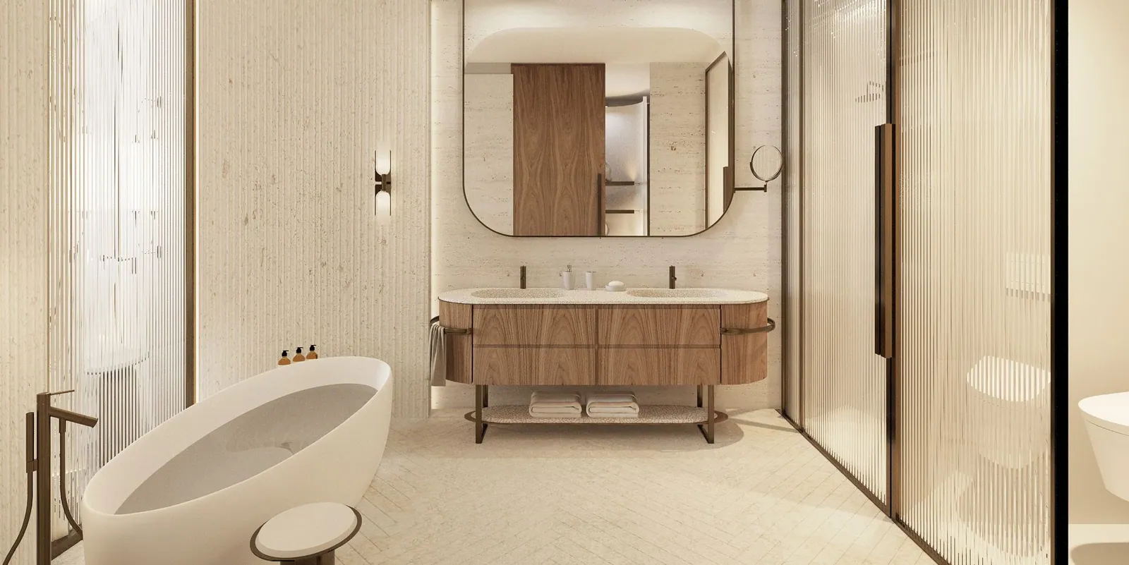 The Ritz-Carlton Residences residential complex in Business Bay, Dubai