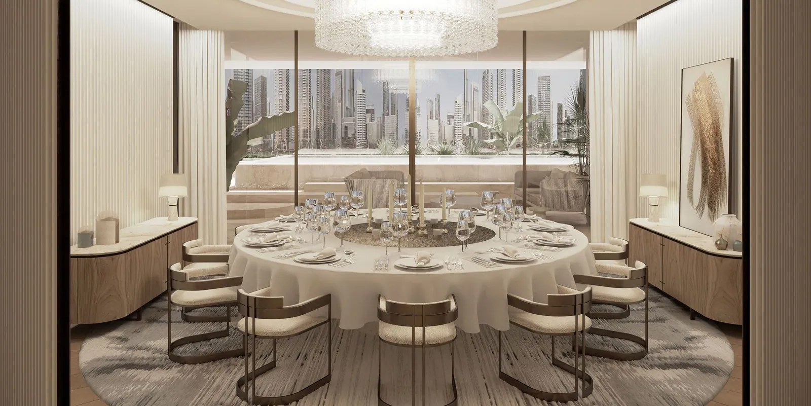 The Ritz-Carlton Residences residential complex in Business Bay, Dubai