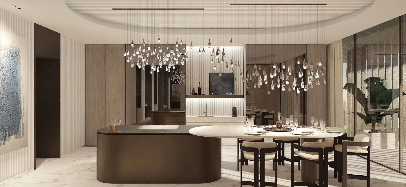 The Ritz-Carlton Residences residential complex in Business Bay, Dubai