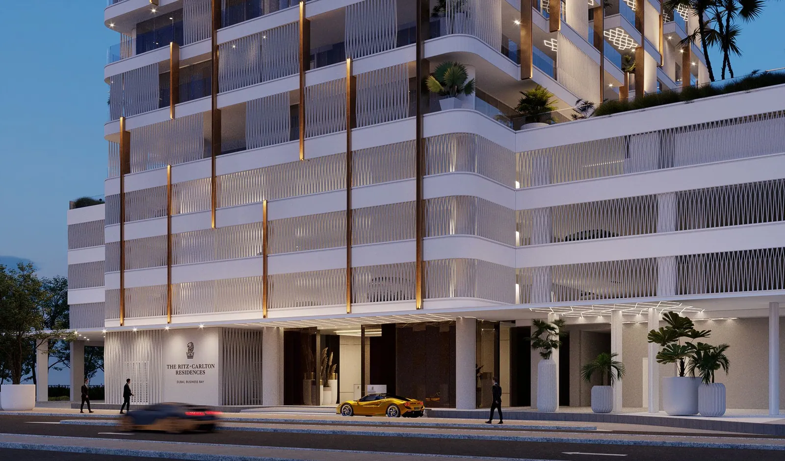 The Ritz-Carlton Residences residential complex in Business Bay, Dubai