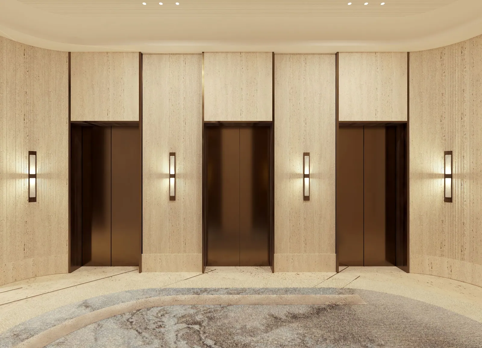 The Ritz-Carlton Residences interior in Business Bay, Dubai