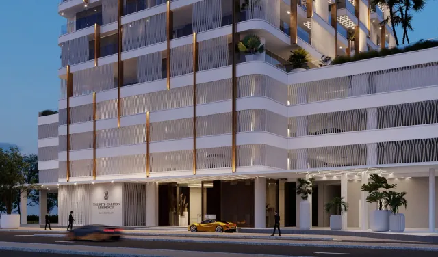 The Ritz-Carlton Residences residential complex in Business Bay, Dubai