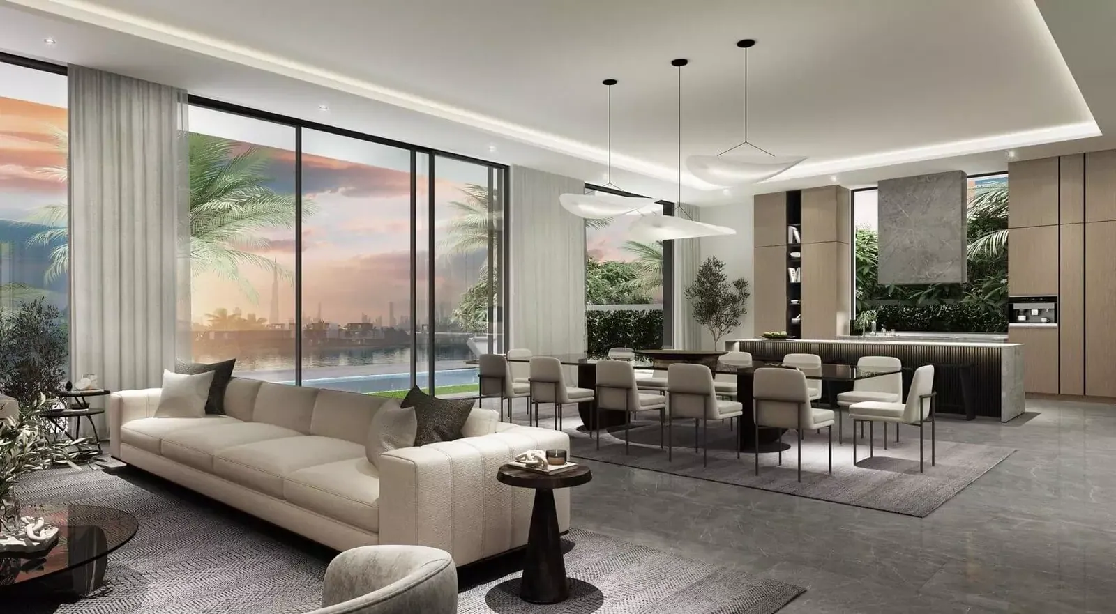 The Sanctuary interior in Mohammed Bin Rashid City, Dubai