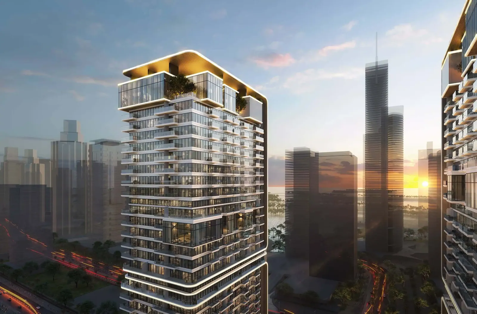 Upper House residential complex in Jumeirah Lake Towers, Dubai