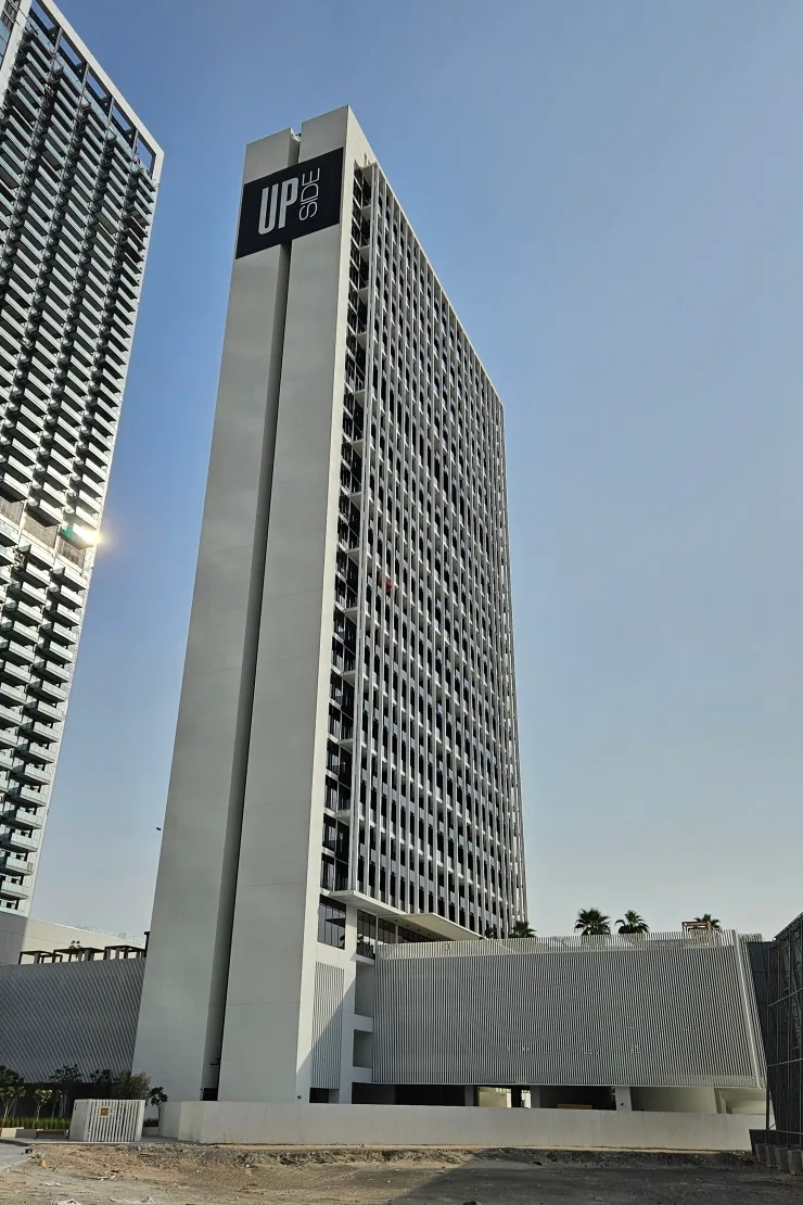 Upside Living residential complex in Business Bay, Dubai