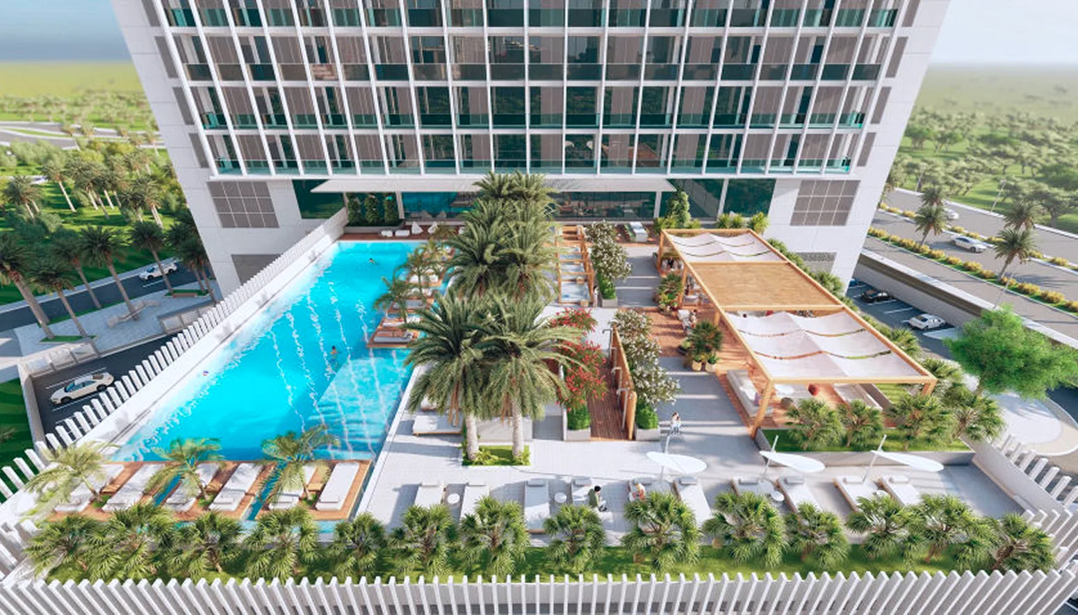 Upside Living residential complex in Business Bay, Dubai
