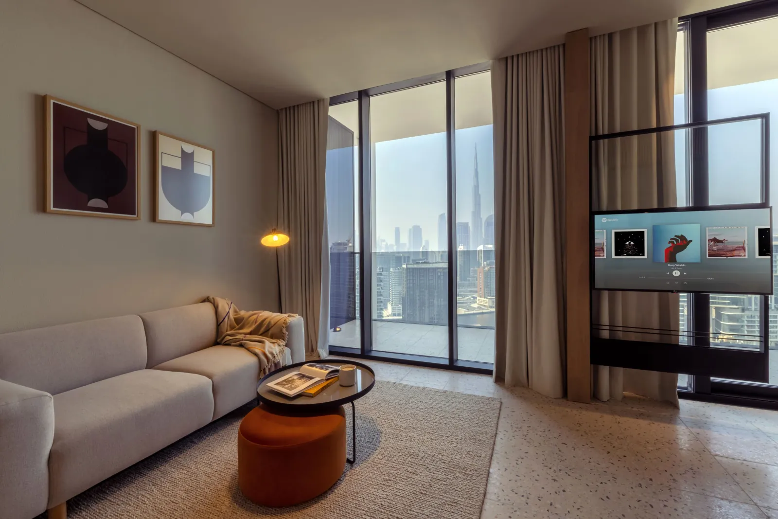 Upside Living interior in Business Bay, Dubai