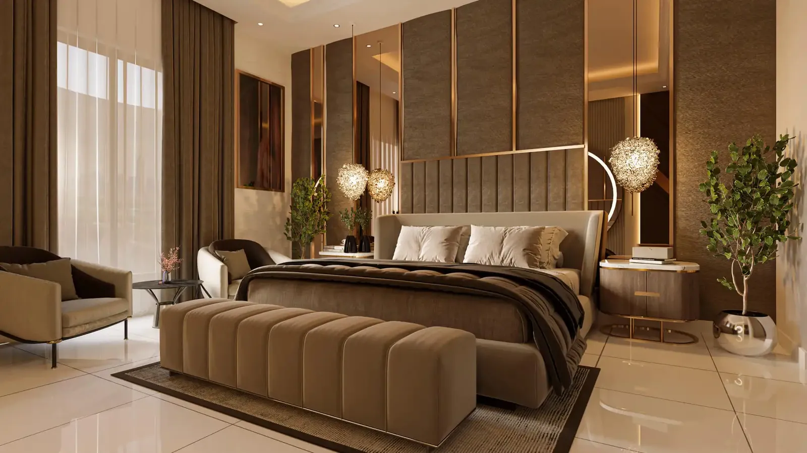 Viewz Residence interior in Jumeirah Lake Towers, Dubai